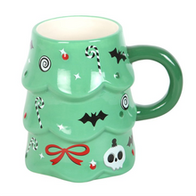 Load image into Gallery viewer, Creepy Christmas Tree Mug