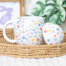 Load image into Gallery viewer, Spring Floral Print Egg Shaped Mug