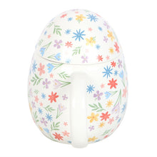 Load image into Gallery viewer, Spring Floral Print Egg Shaped Mug