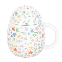 Load image into Gallery viewer, Spring Floral Print Egg Shaped Mug