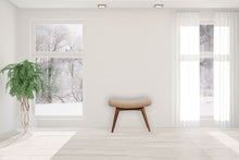 Load image into Gallery viewer, Nordic Cream Boucle Hallway Bench