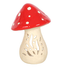 Load image into Gallery viewer, Ceramic Mushroom Tealight Candle Holder