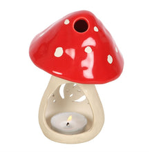 Load image into Gallery viewer, Ceramic Mushroom Tealight Candle Holder
