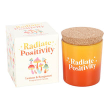 Load image into Gallery viewer, Radiate Positivity Lemon & Bergamot Candle