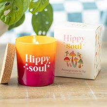 Load image into Gallery viewer, Hippy Soul Pomegranate & Fig Candle