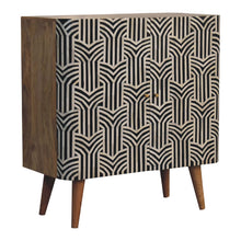 Load image into Gallery viewer, Art Deco Monochrome Storage Sideboard Cabinet