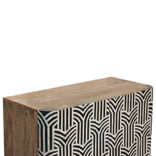 Load image into Gallery viewer, Art Deco Monochrome Storage Sideboard Cabinet