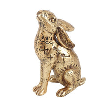 Load image into Gallery viewer, 13cm Resin Midnight Hare Ornament