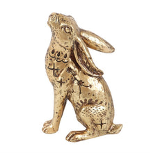 Load image into Gallery viewer, 13cm Resin Midnight Hare Ornament
