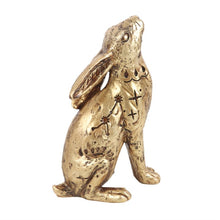 Load image into Gallery viewer, 13cm Resin Midnight Hare Ornament