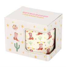 Load image into Gallery viewer, Howdy Cowboy Boot Print Mug