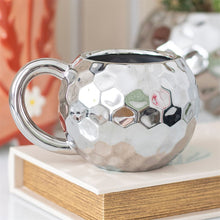 Load image into Gallery viewer, Silver Disco Ball Mug