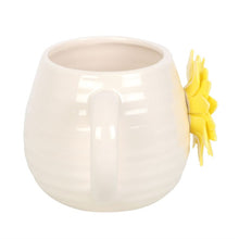 Load image into Gallery viewer, Hello Sunshine Rounded Mug with 3D Sunflower