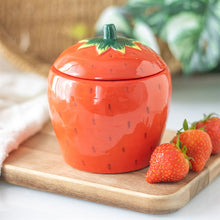 Load image into Gallery viewer, Strawberry Shaped Candle Jar