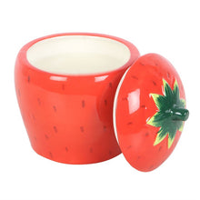 Load image into Gallery viewer, Strawberry Shaped Candle Jar