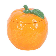 Load image into Gallery viewer, Orange Shaped Candle Jar