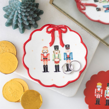 Load image into Gallery viewer, Nutcracker Trinket Dish with Bow