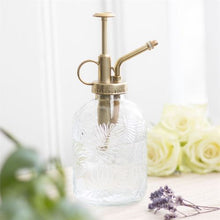 Load image into Gallery viewer, Large Leaf Print Glass Plant Mister