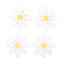 Load image into Gallery viewer, Set of 4 Daisy Shaped Coasters