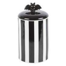 Load image into Gallery viewer, Striped Bat Storage Jar