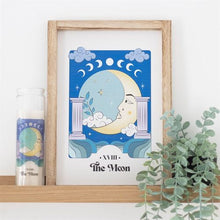 Load image into Gallery viewer, The Moon Celestial Framed Wall Print