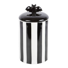 Load image into Gallery viewer, Striped Bat Storage Jar