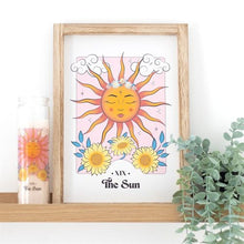 Load image into Gallery viewer, The Sun Celestial Framed Wall Print