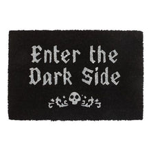 Load image into Gallery viewer, Black Enter The Dark Side Coir Doormat