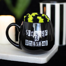 Load image into Gallery viewer, Strange & Unusual Mug and Socks Set