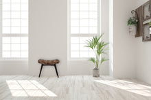 Load image into Gallery viewer, Leopard Print Velvet Upholstered Bench With Angled Seat