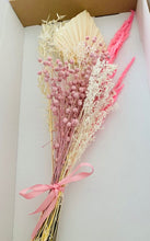 Load image into Gallery viewer, Pink & White Dried Flower Bouquet
