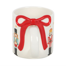 Load image into Gallery viewer, Nutcracker Print Mug with Bow

