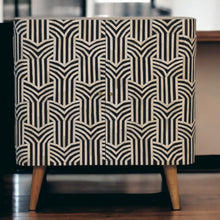 Load image into Gallery viewer, Art Deco Monochrome Storage Sideboard Cabinet
