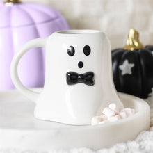 Load image into Gallery viewer, Mr Boo Halloween Ghost Halloween Mug
