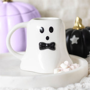Mr Boo Halloween Ghost Halloween Mug