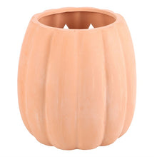Load image into Gallery viewer, Terracotta Halloween Pumpkin Decoration
