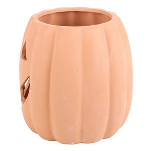 Terracotta Halloween Pumpkin Decoration