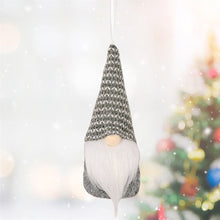 Load image into Gallery viewer, Christmas Knitted Small Hanging Gonks, Christmas Decorations
