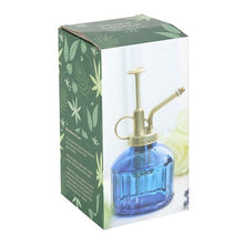 Load image into Gallery viewer, Small Blue Glass Plant Mister
