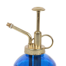 Load image into Gallery viewer, Small Blue Glass Plant Mister

