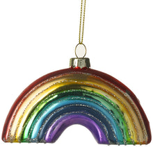 Load image into Gallery viewer, Glitter Rainbow Christmas Decoration
