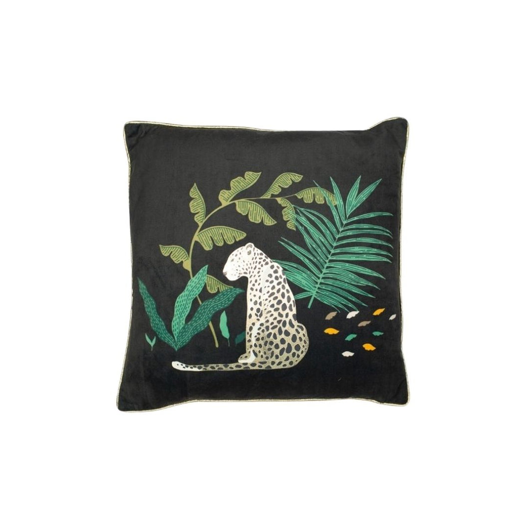 Leopard Jungle Print Cushion