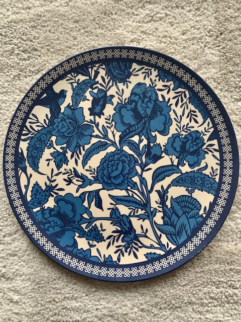Bamboo Floral Print Side Plate