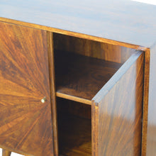 Load image into Gallery viewer, Sunburst Wooden Sideboard Cabinet
