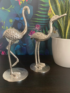 Silver Ostrich Ornament