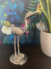 Load image into Gallery viewer, Silver Ostrich Ornament
